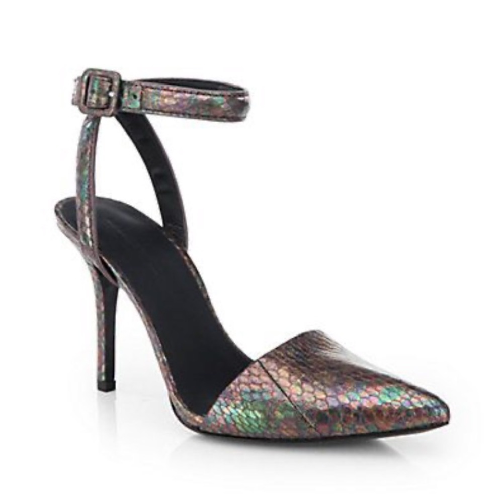 New Alexander Wang Lovisa Pump iridescent